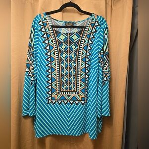 Bob Mackie size 2x top